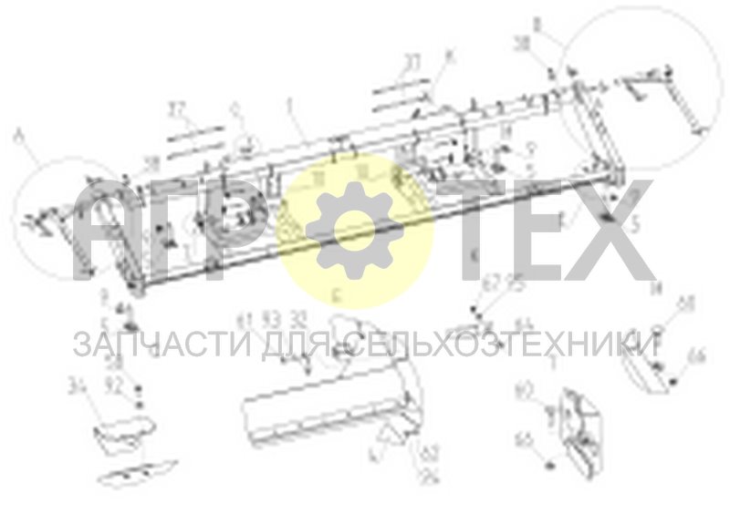 Каркас (7-14.01.000Ф) (№9 на схеме)